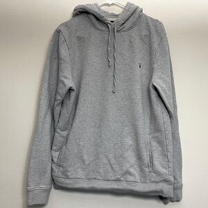 Allsaints L Gray Hoodie with pockets